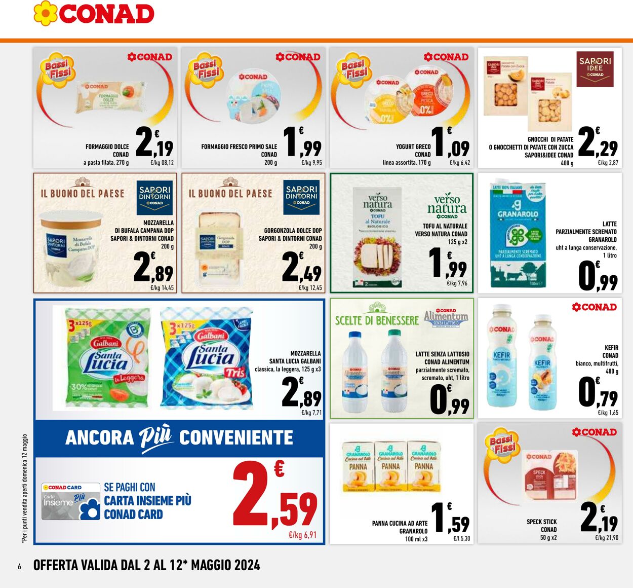 Volantino Conad 02.05.2024 - 12.05.2024