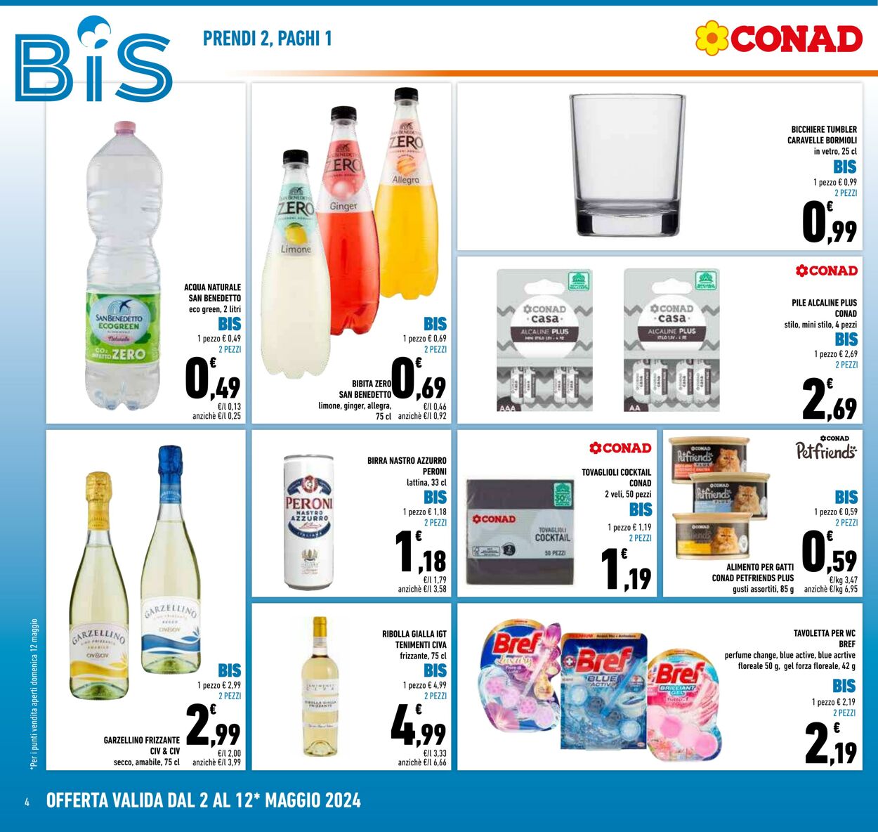 Volantino Conad 02.05.2024 - 12.05.2024