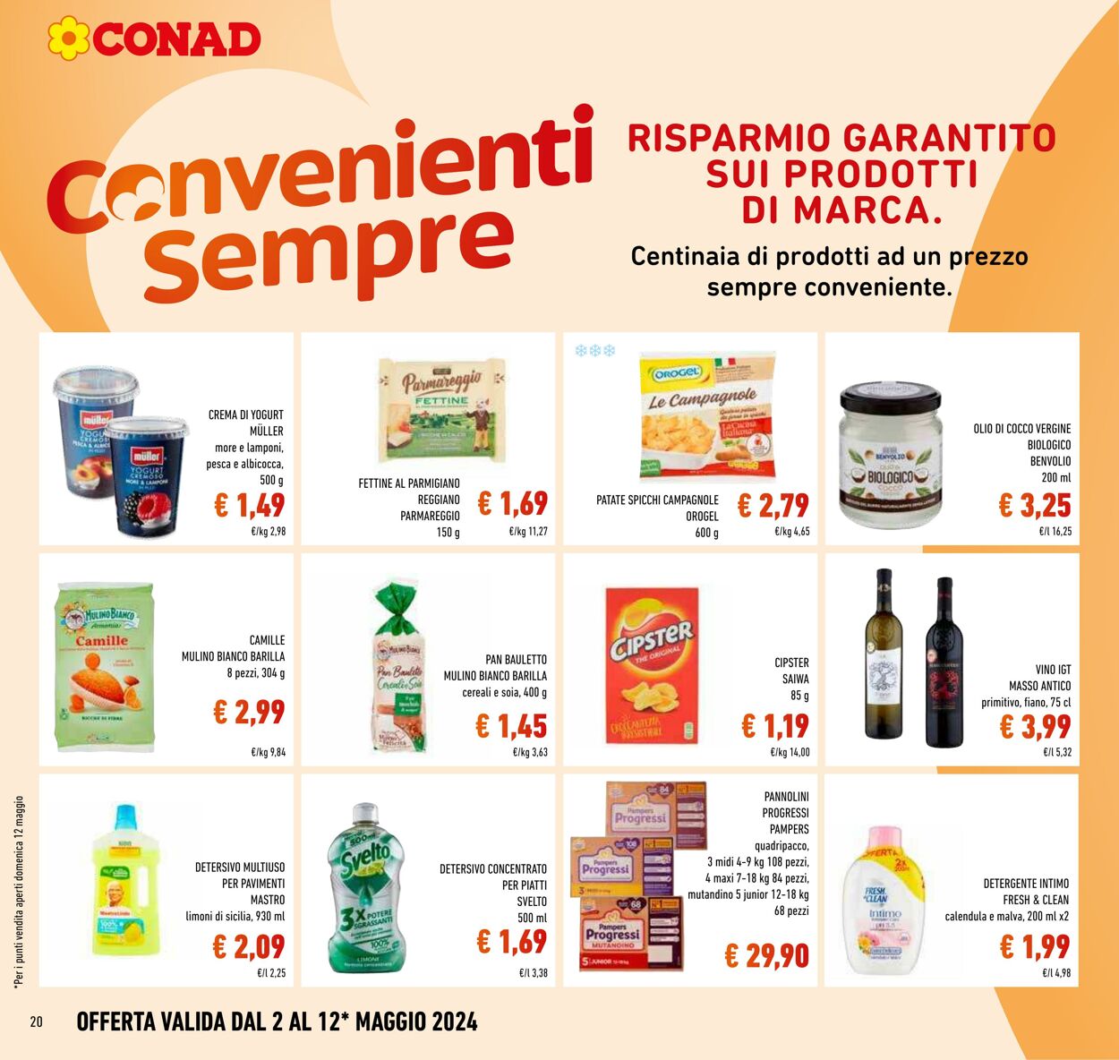 Volantino Conad 02.05.2024 - 12.05.2024