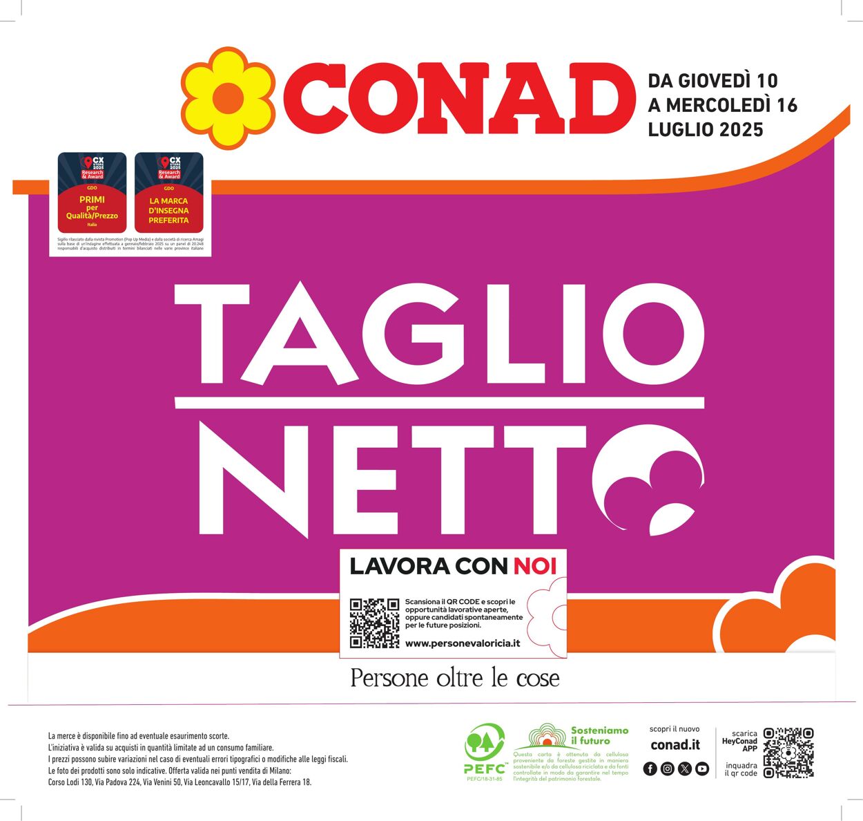 Volantino Conad 16.07.2025 - 16.07.2025