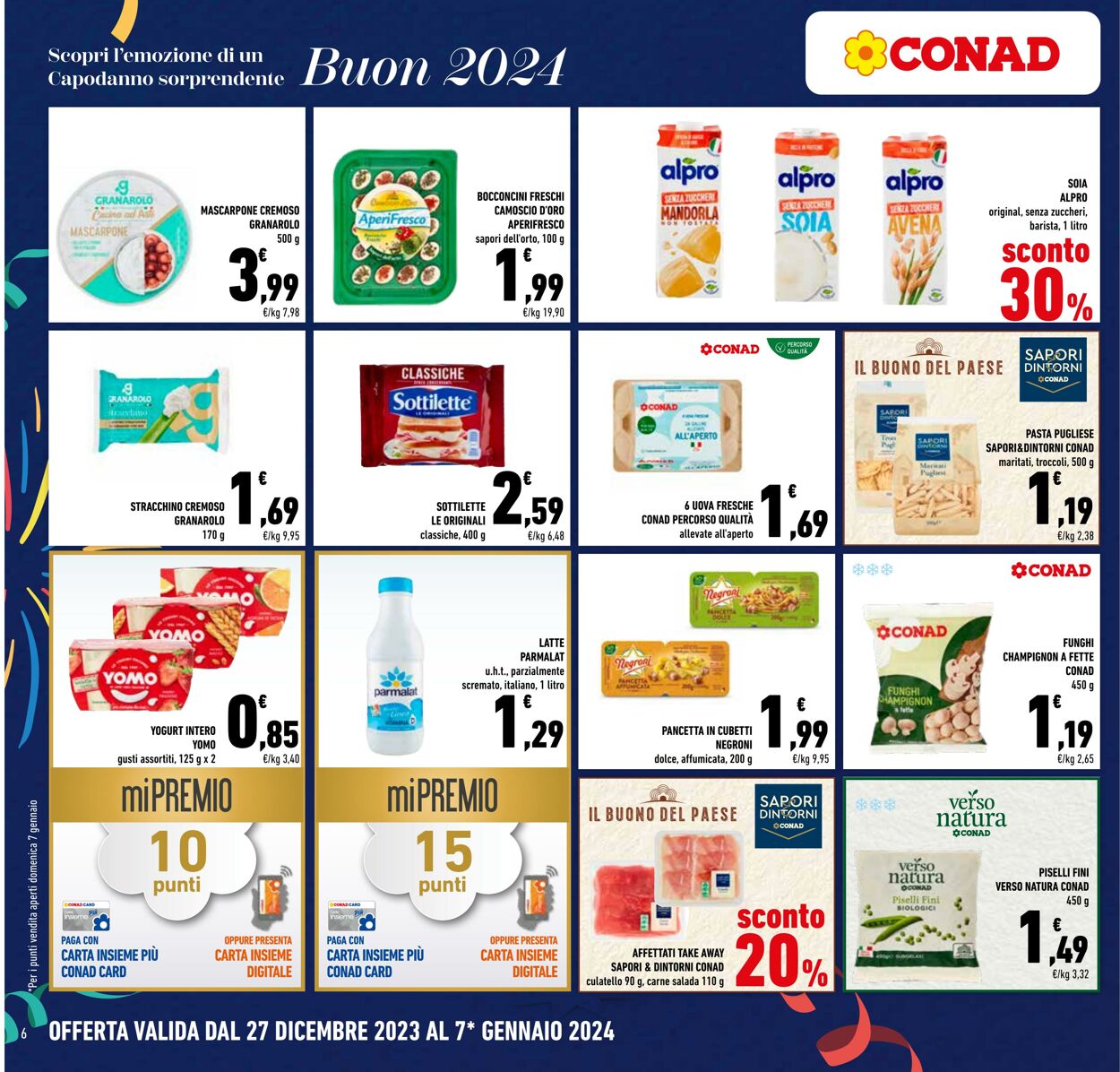 Volantino Conad 27.12.2023 - 07.01.2024