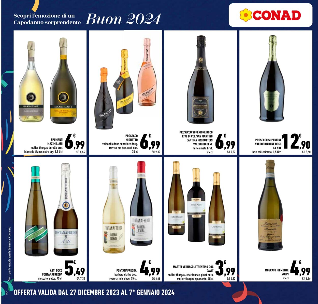 Volantino Conad 27.12.2023 - 07.01.2024