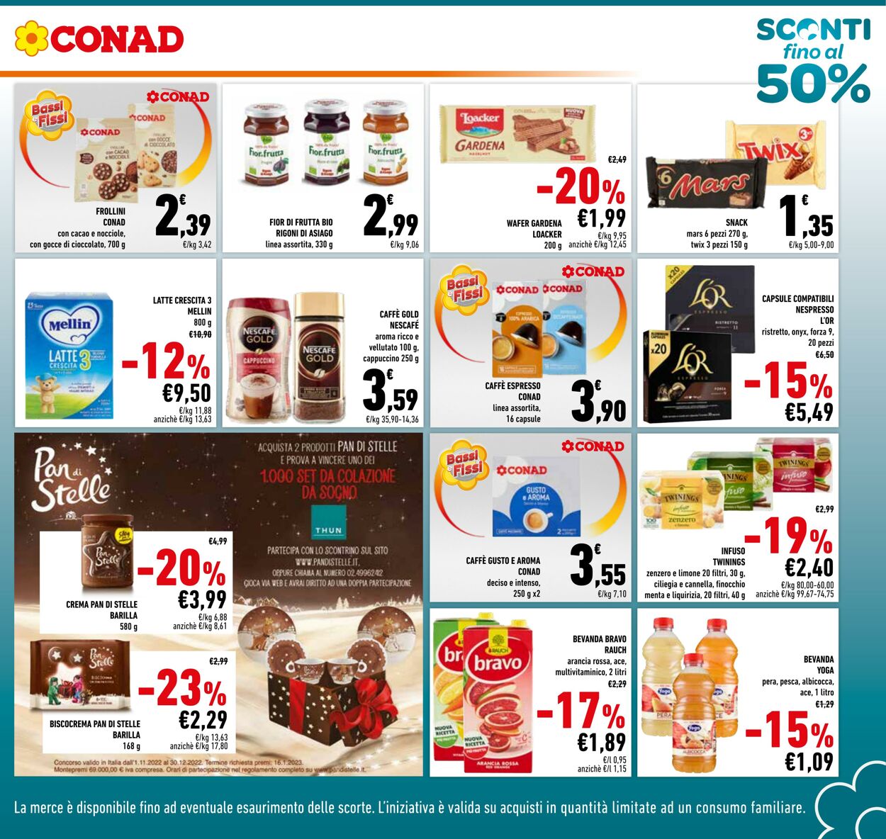 Volantino Conad 01.12.2022 - 11.12.2022