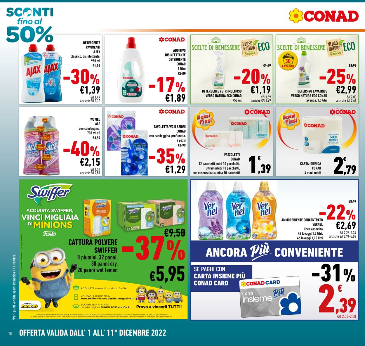 Volantino Conad 01.12.2022 - 11.12.2022