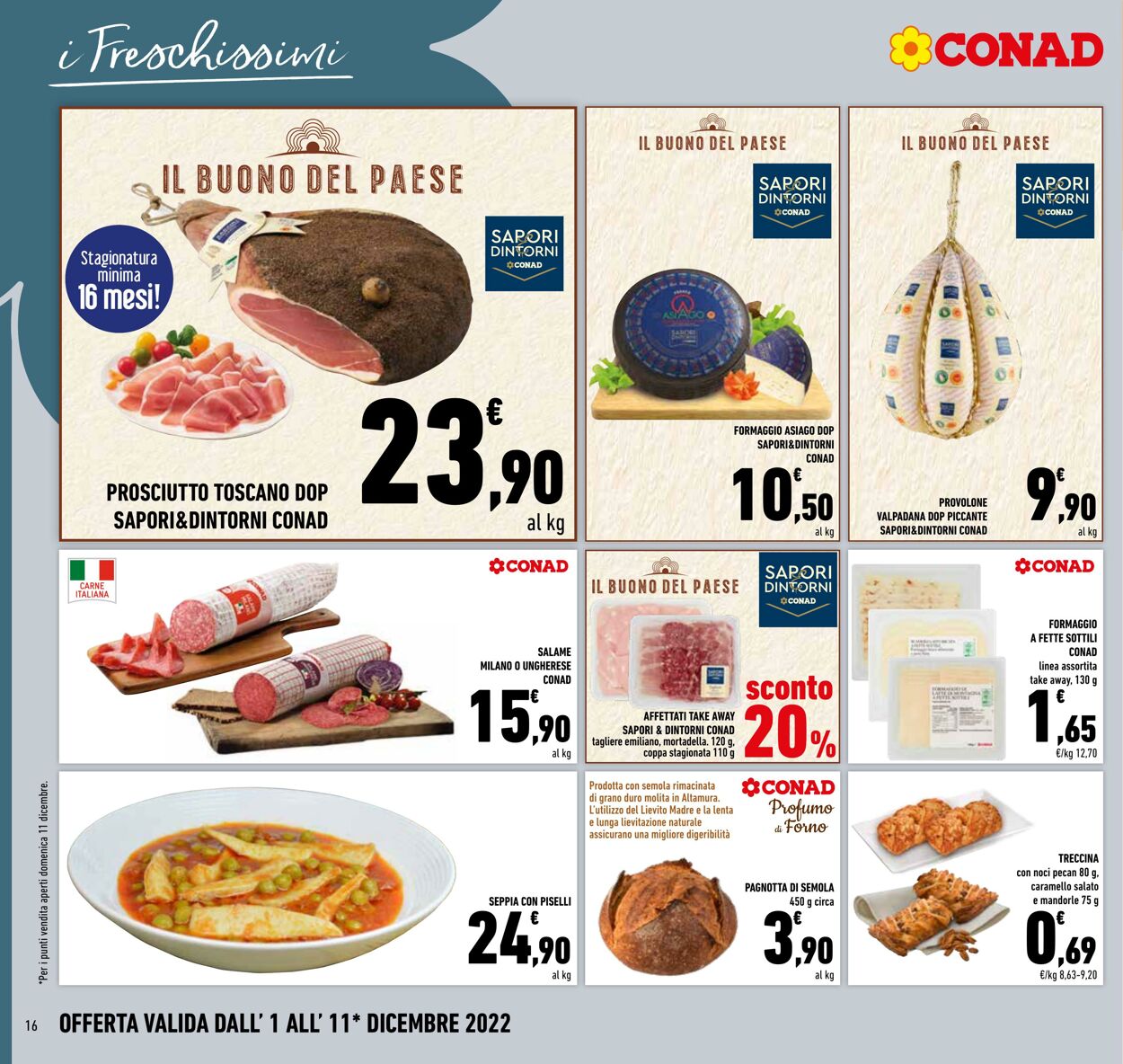 Volantino Conad 01.12.2022 - 11.12.2022