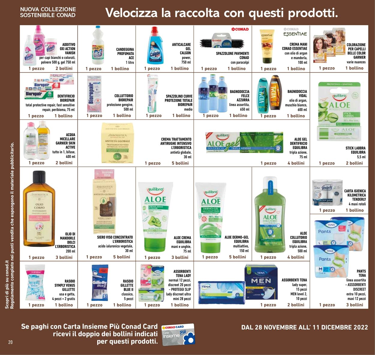 Volantino Conad 01.12.2022 - 11.12.2022