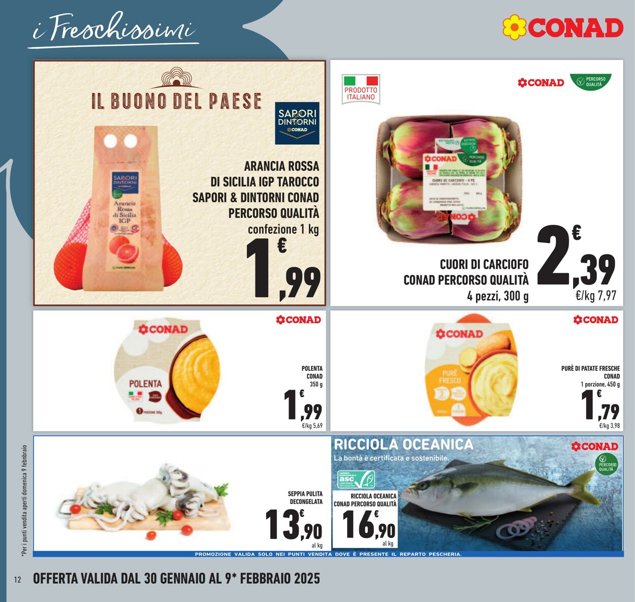 Volantino Conad 30.01.2025 - 09.02.2025