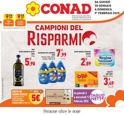 Volantino Conad 30.01.2025 - 09.02.2025