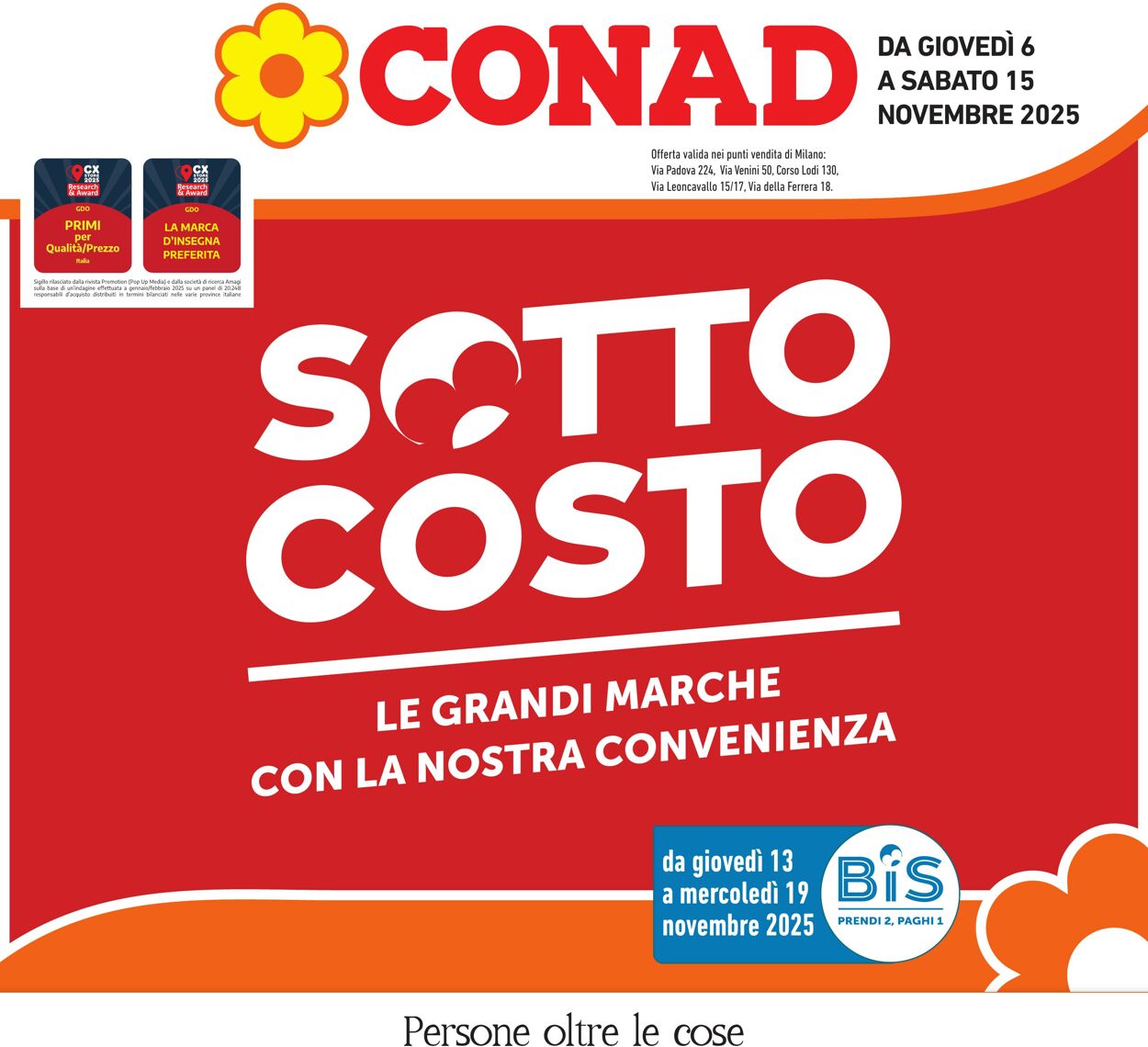 Volantino Conad 06.11.2025 - 06.11.2025