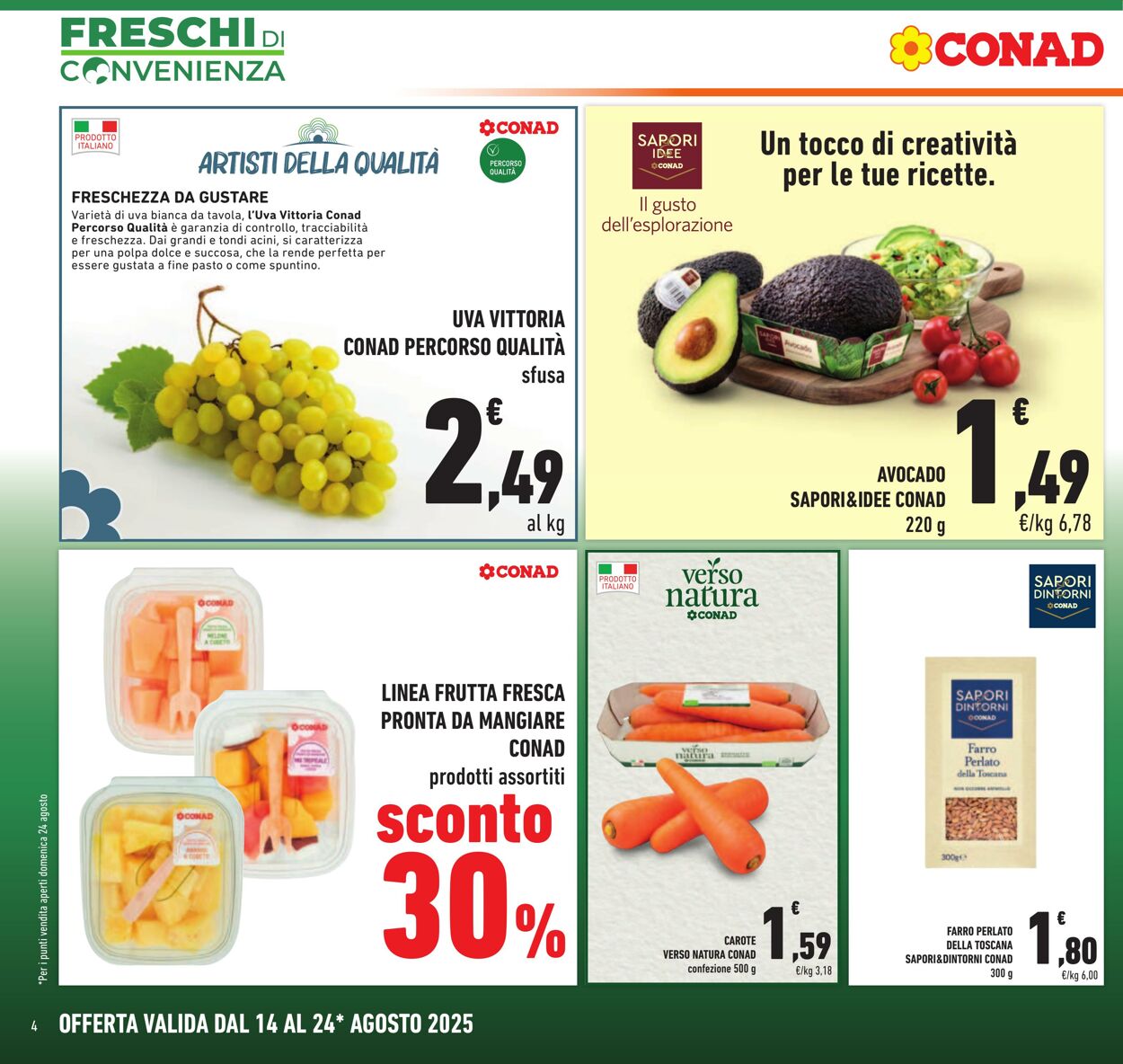 Volantino Conad 12.08.2025 - 12.08.2025