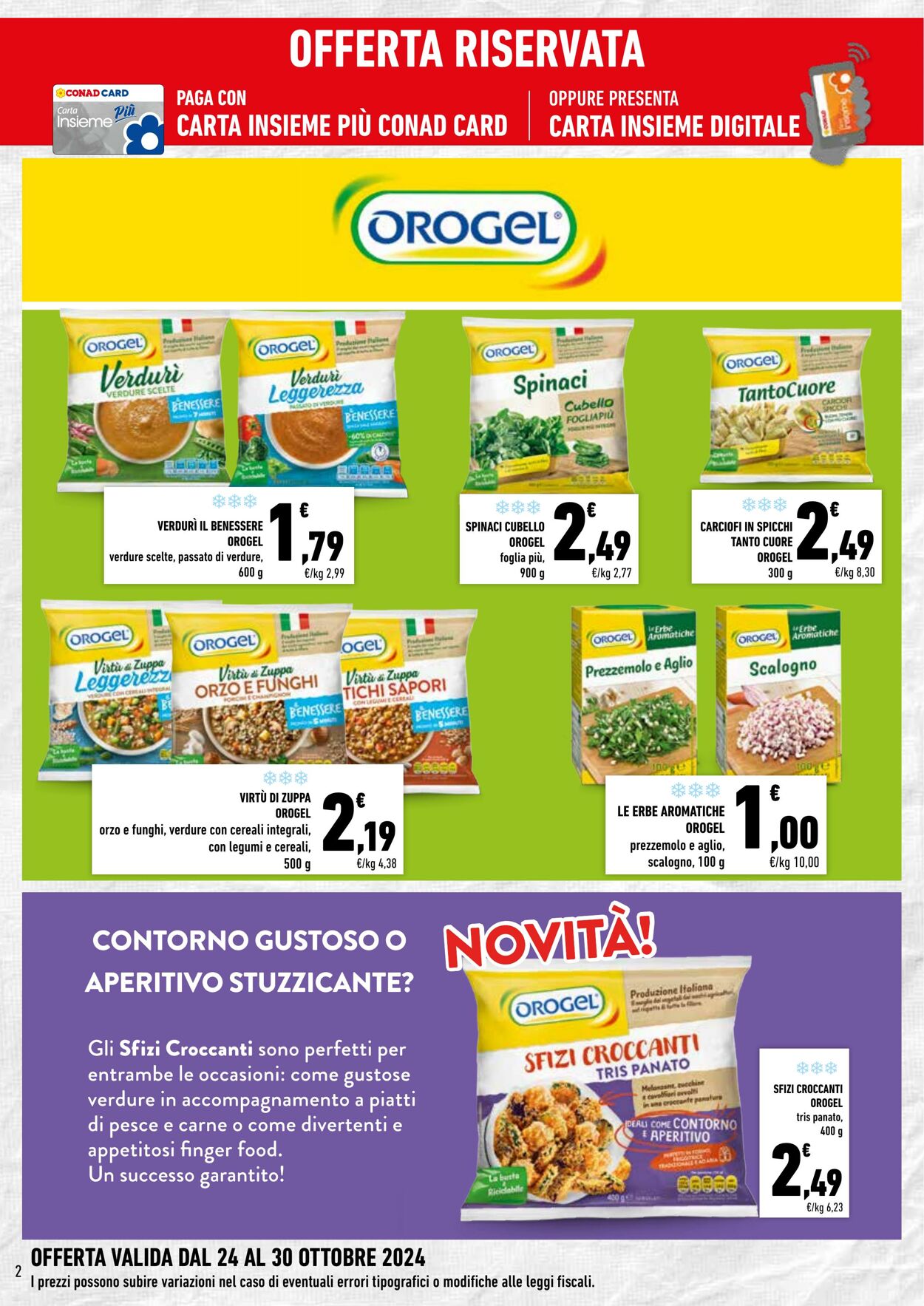 Volantino Conad 24.10.2024 - 30.10.2024