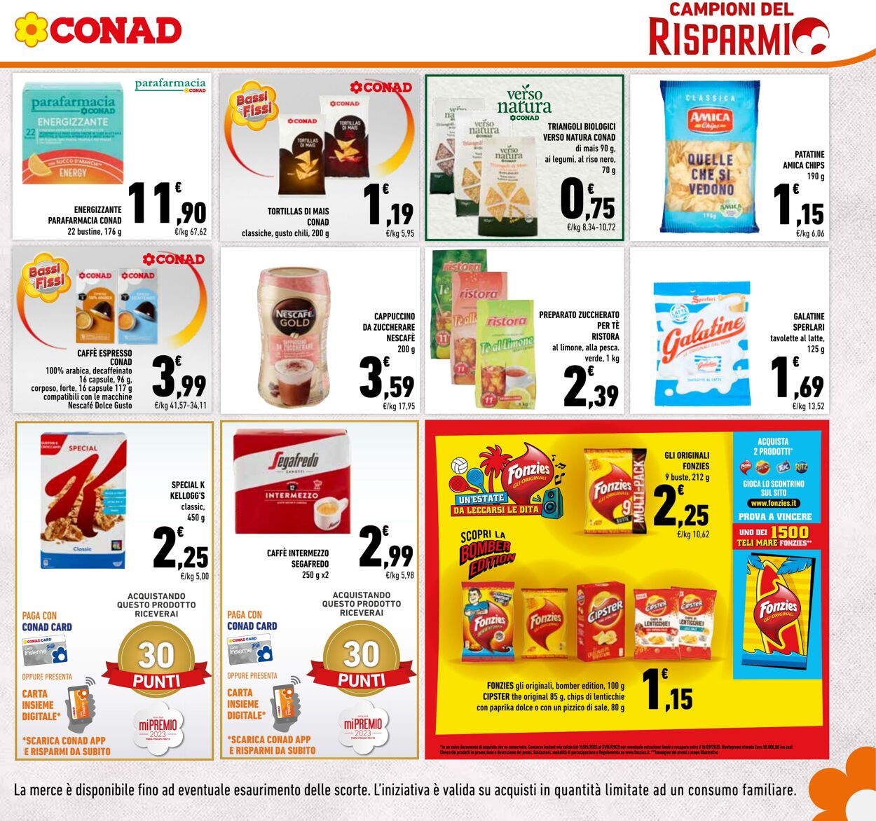 Volantino Conad 06.07.2023 - 16.07.2023