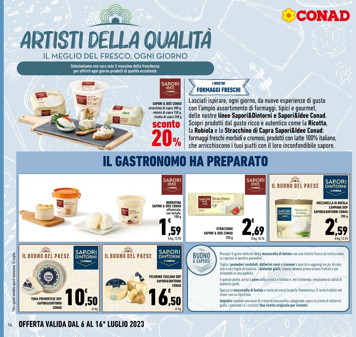 Volantino Conad 06.07.2023 - 16.07.2023