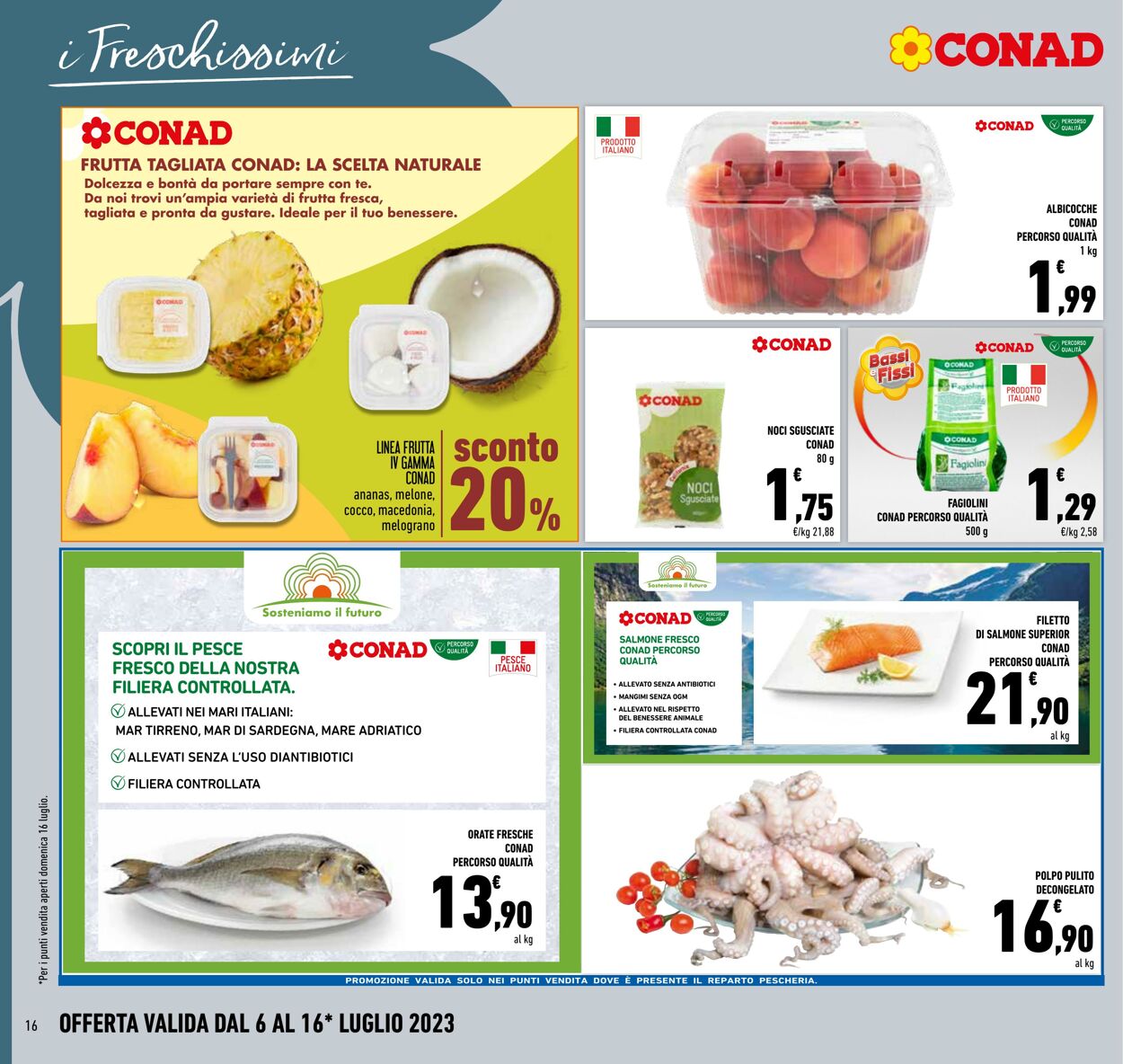 Volantino Conad 06.07.2023 - 16.07.2023