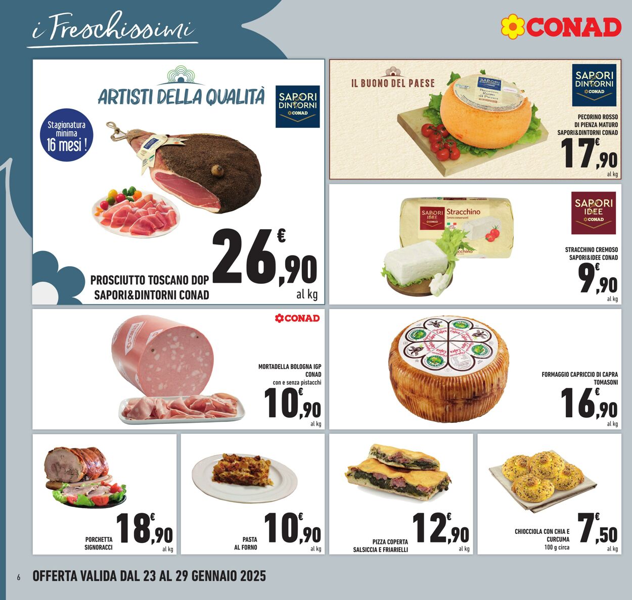 Volantino Conad 23.01.2025 - 29.01.2025