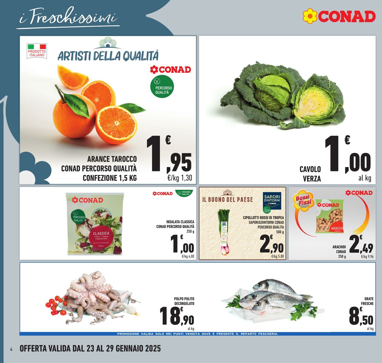 Volantino Conad 23.01.2025 - 29.01.2025