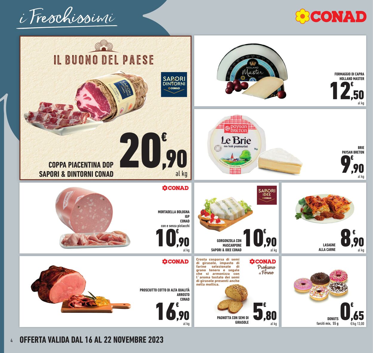 Volantino Conad 16.11.2023 - 22.11.2023