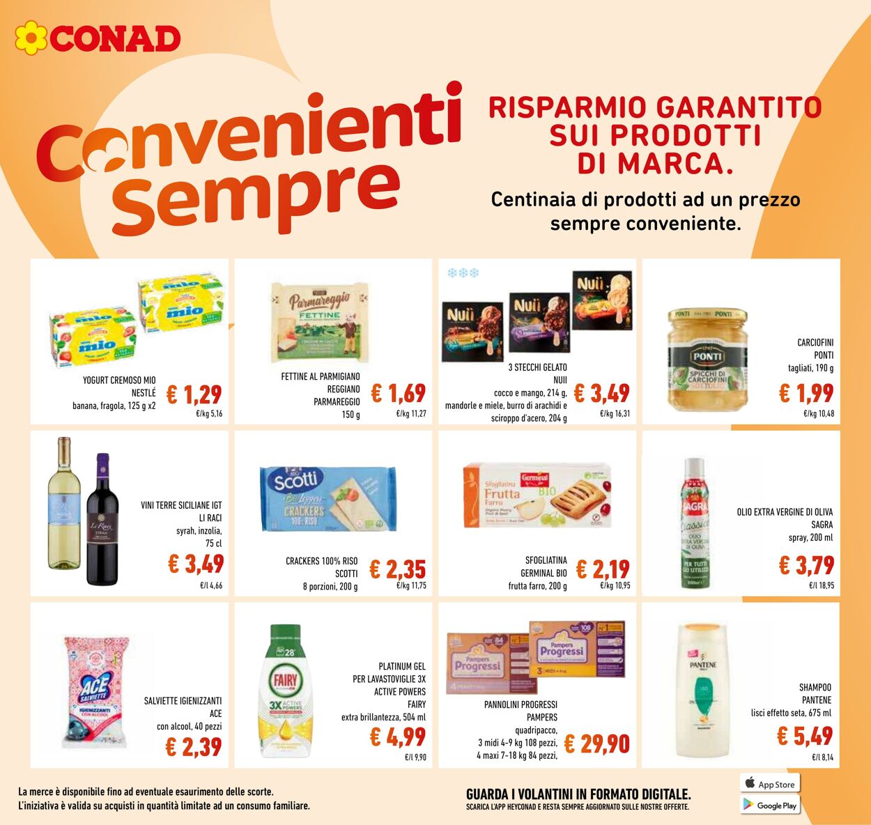 Volantino Conad 25.07.2024 - 04.08.2024