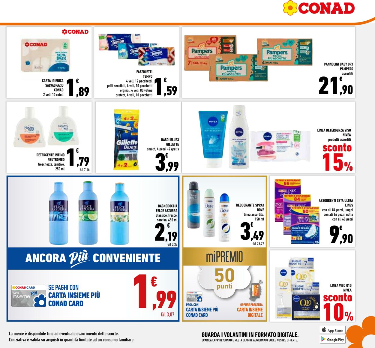 Volantino Conad 25.07.2024 - 04.08.2024