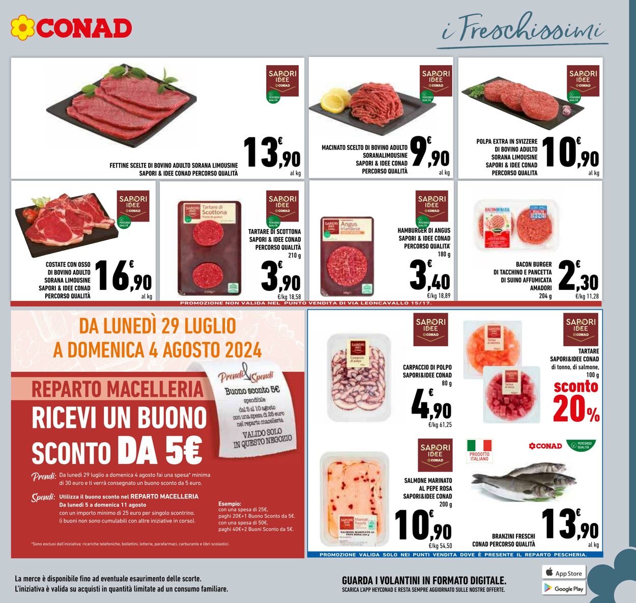 Volantino Conad 25.07.2024 - 04.08.2024