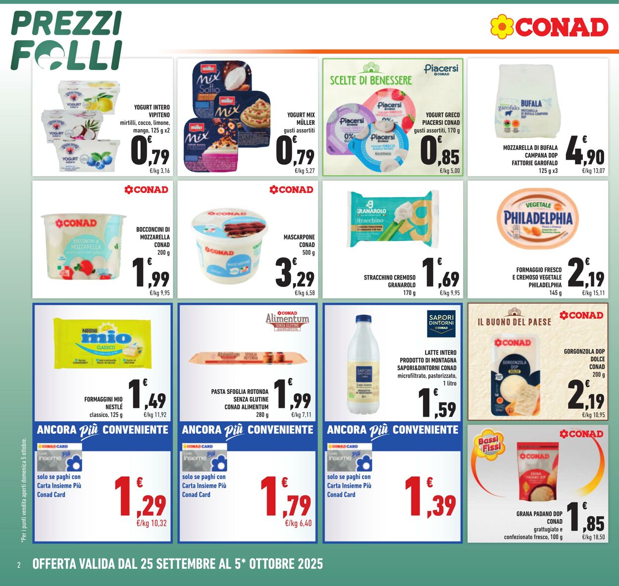 Volantino Conad 04.10.2025 - 04.10.2025