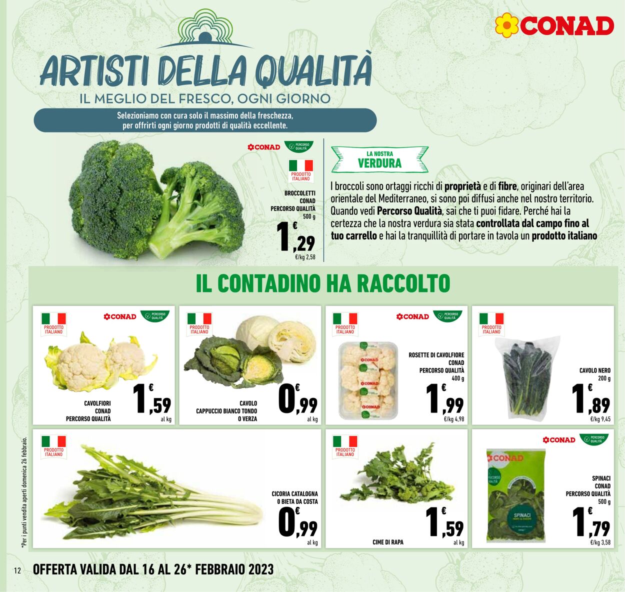 Volantino Conad 16.02.2023 - 26.02.2023