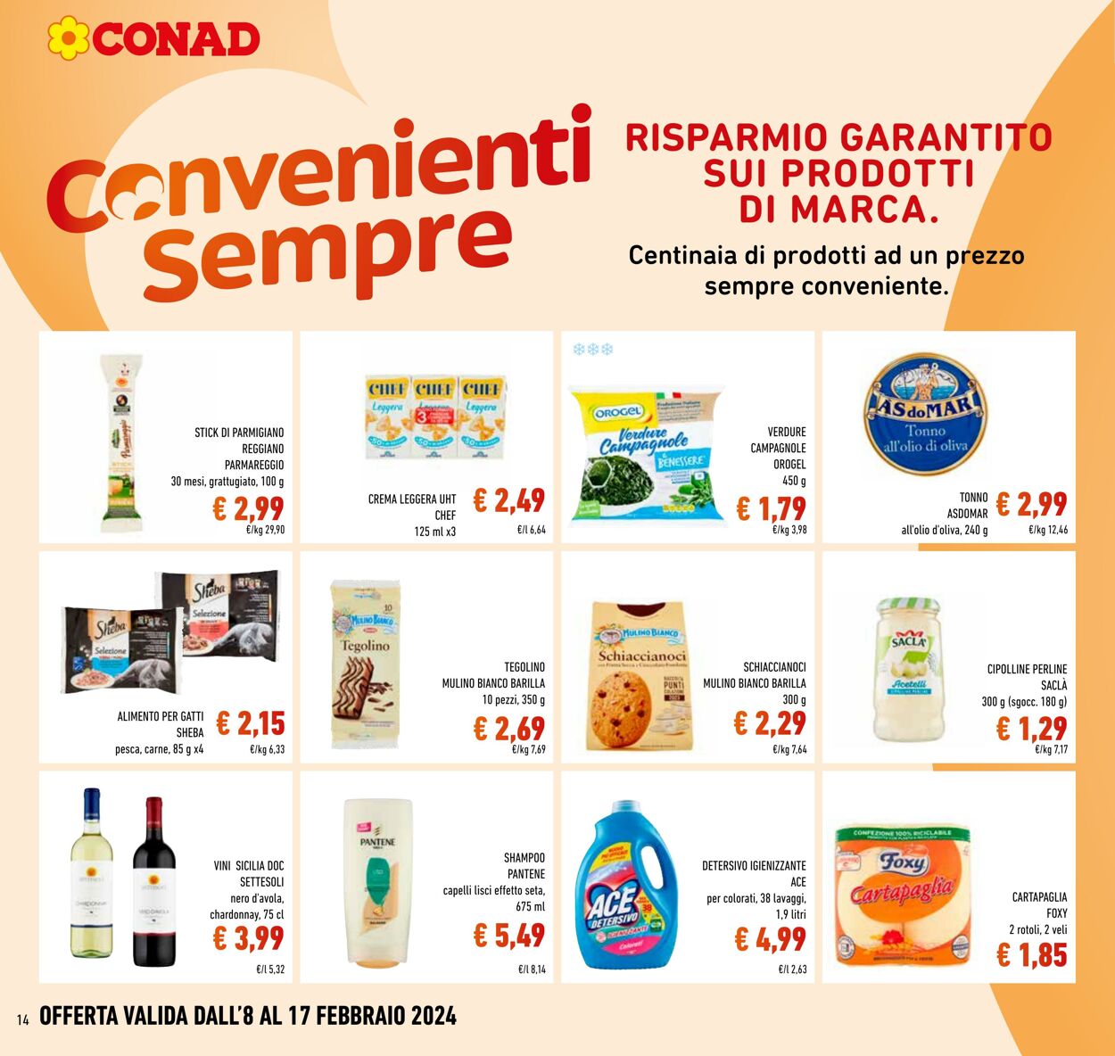 Volantino Conad 08.02.2024 - 17.02.2024