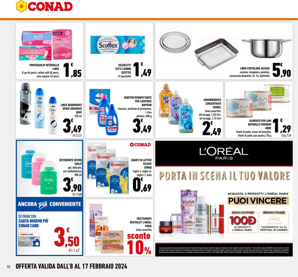 Volantino Conad 08.02.2024 - 17.02.2024