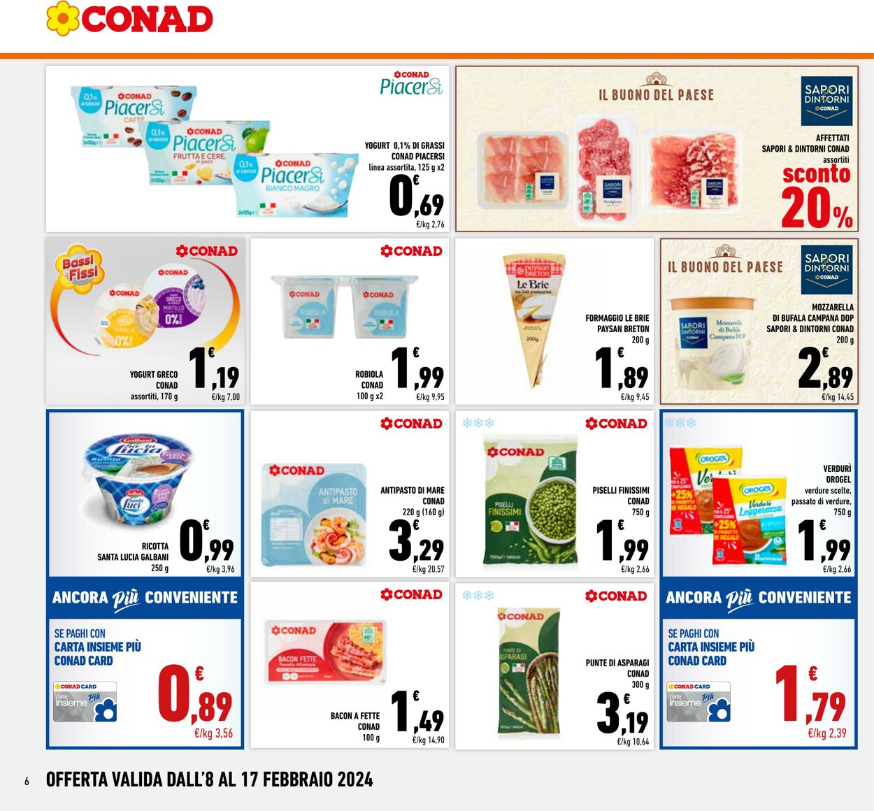 Volantino Conad 08.02.2024 - 17.02.2024