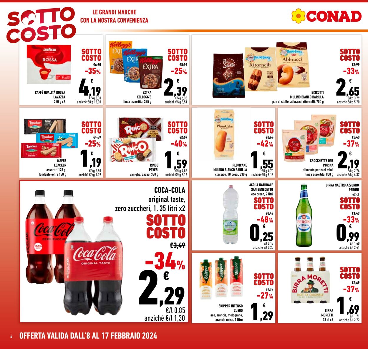 Volantino Conad 08.02.2024 - 17.02.2024