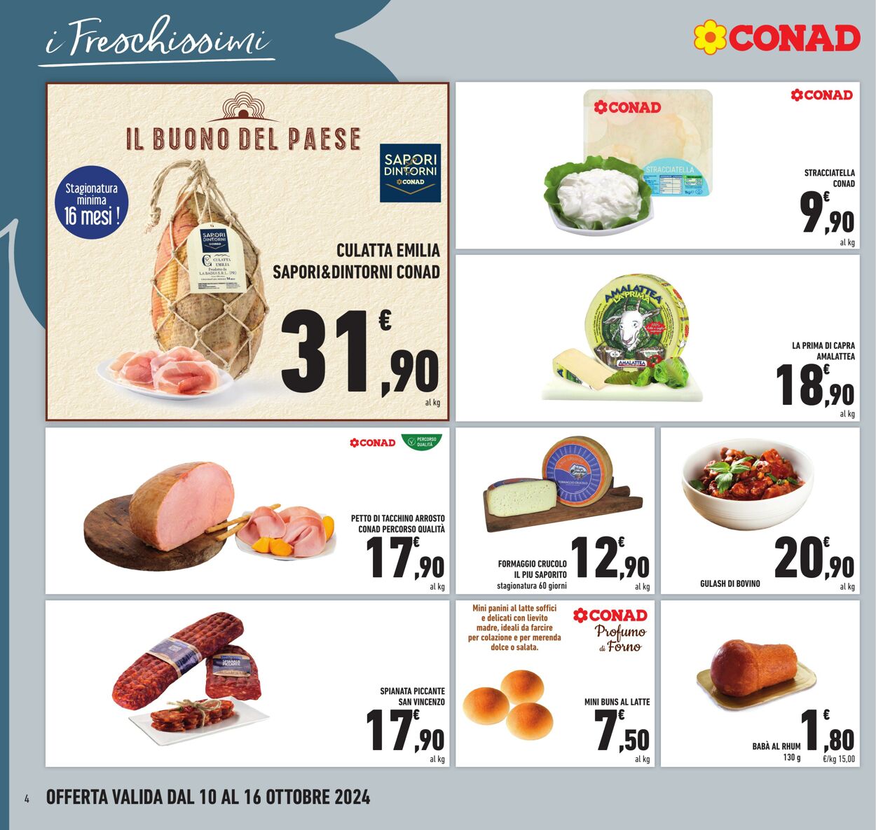 Volantino Conad 10.10.2024 - 16.10.2024