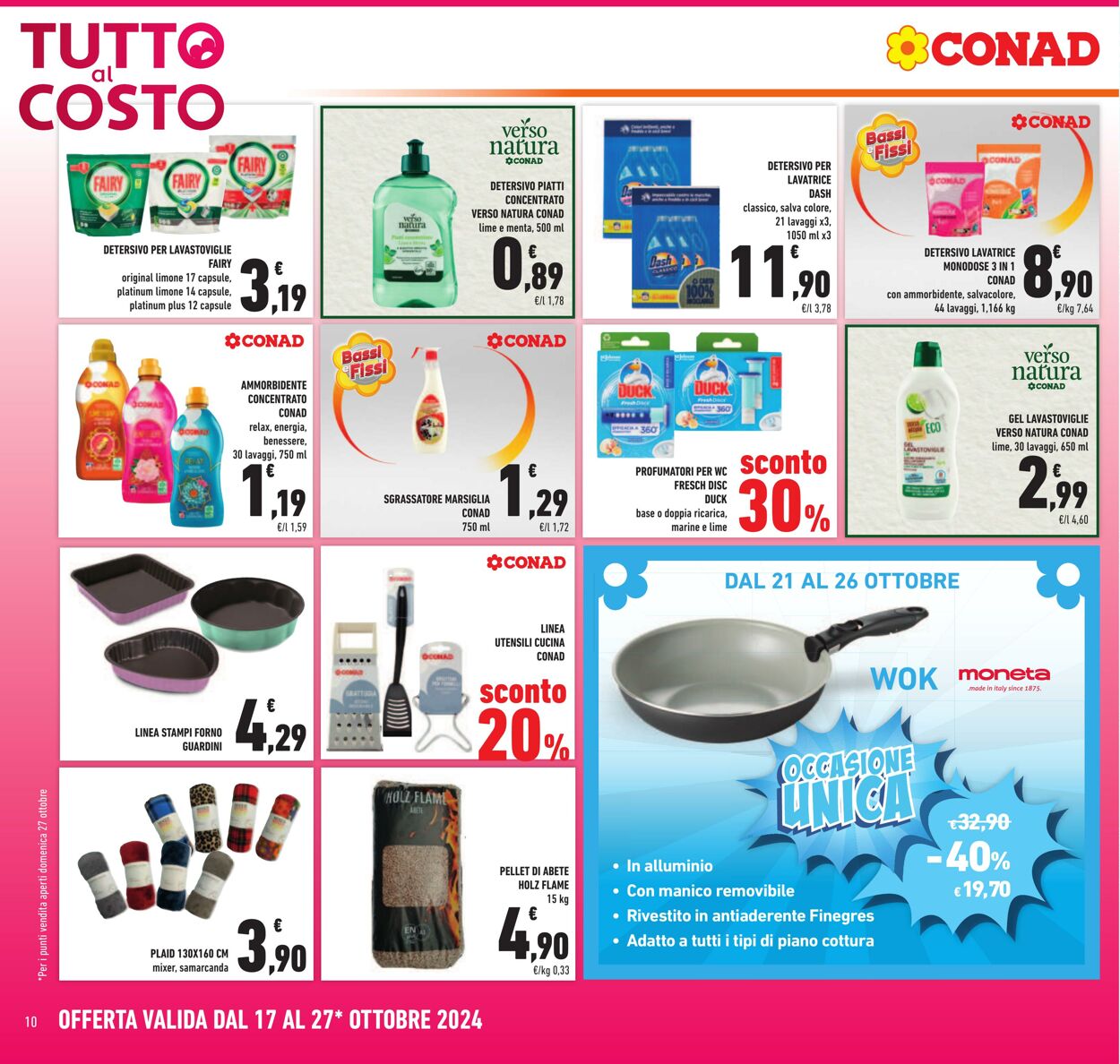 Volantino Conad 17.10.2024 - 27.10.2024