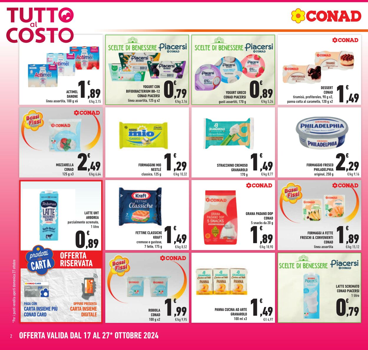 Volantino Conad 17.10.2024 - 27.10.2024