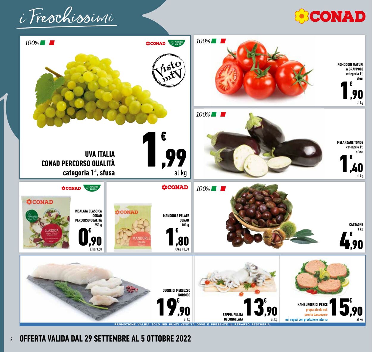 Volantino Conad 29.09.2022 - 05.10.2022