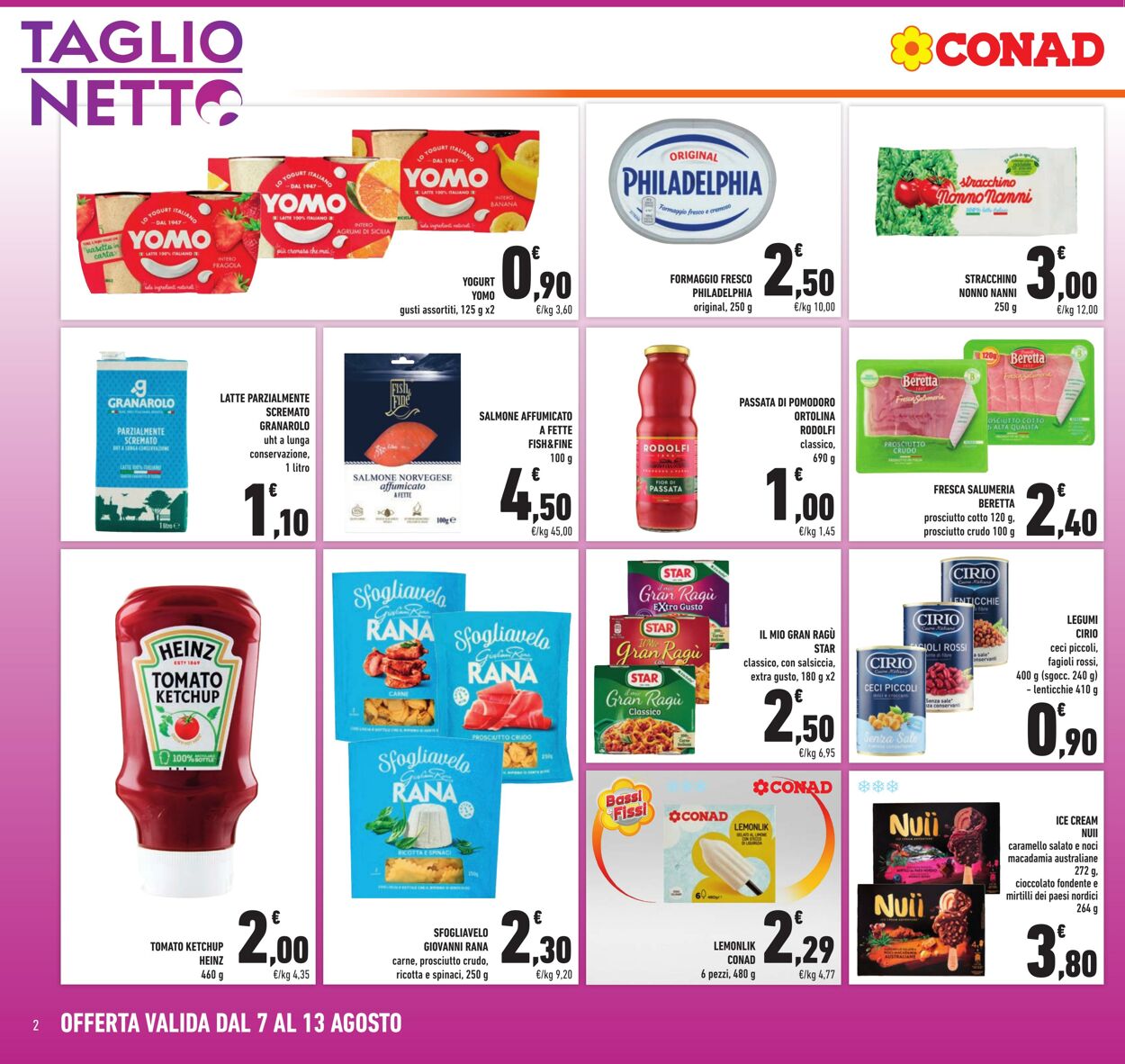 Volantino Conad 05.08.2025 - 05.08.2025