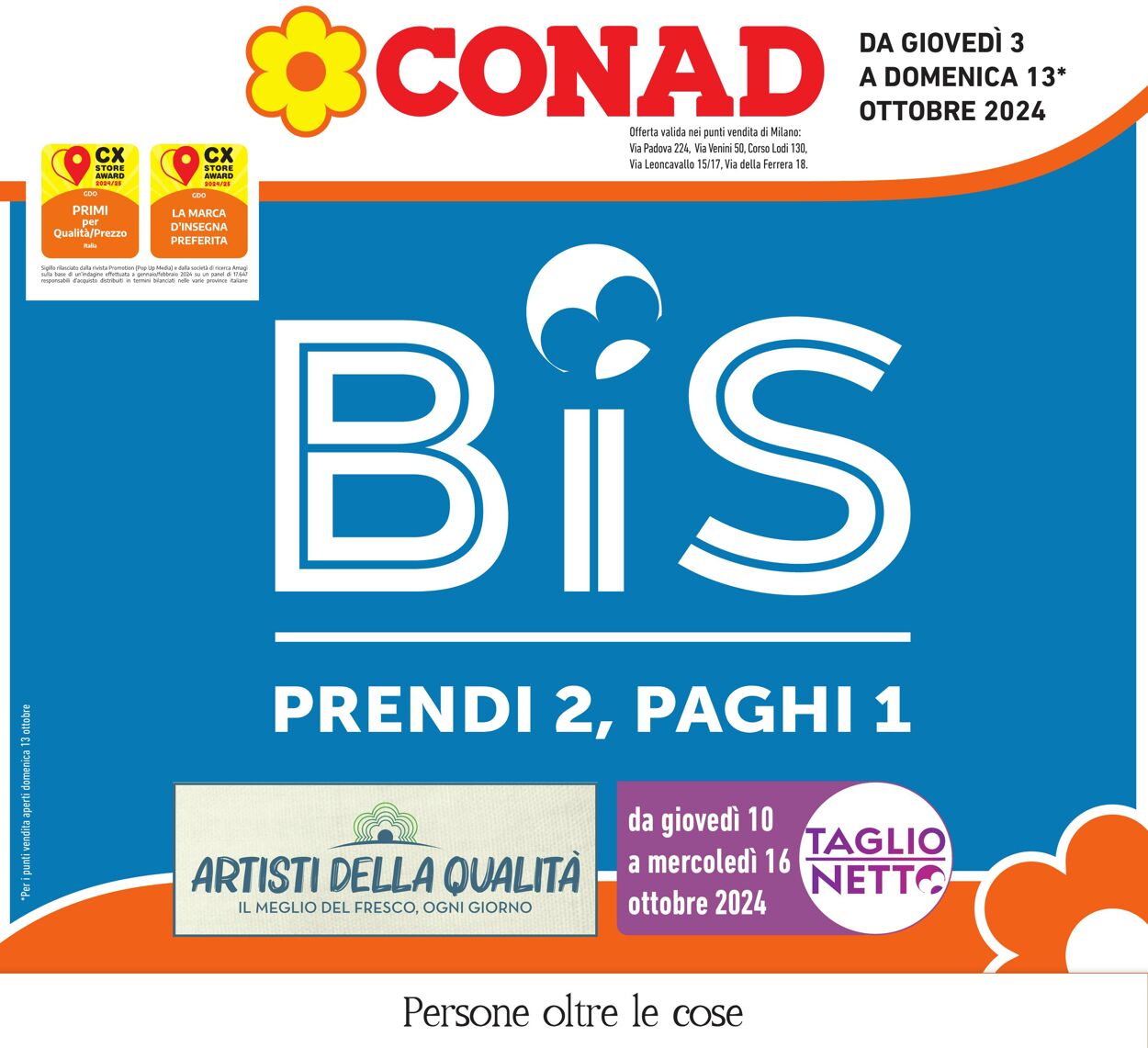 Volantino Conad 03.10.2024 - 13.10.2024