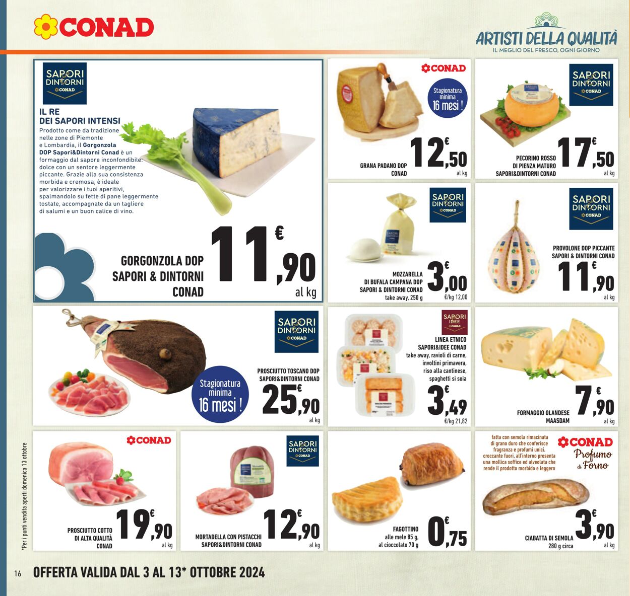 Volantino Conad 03.10.2024 - 13.10.2024