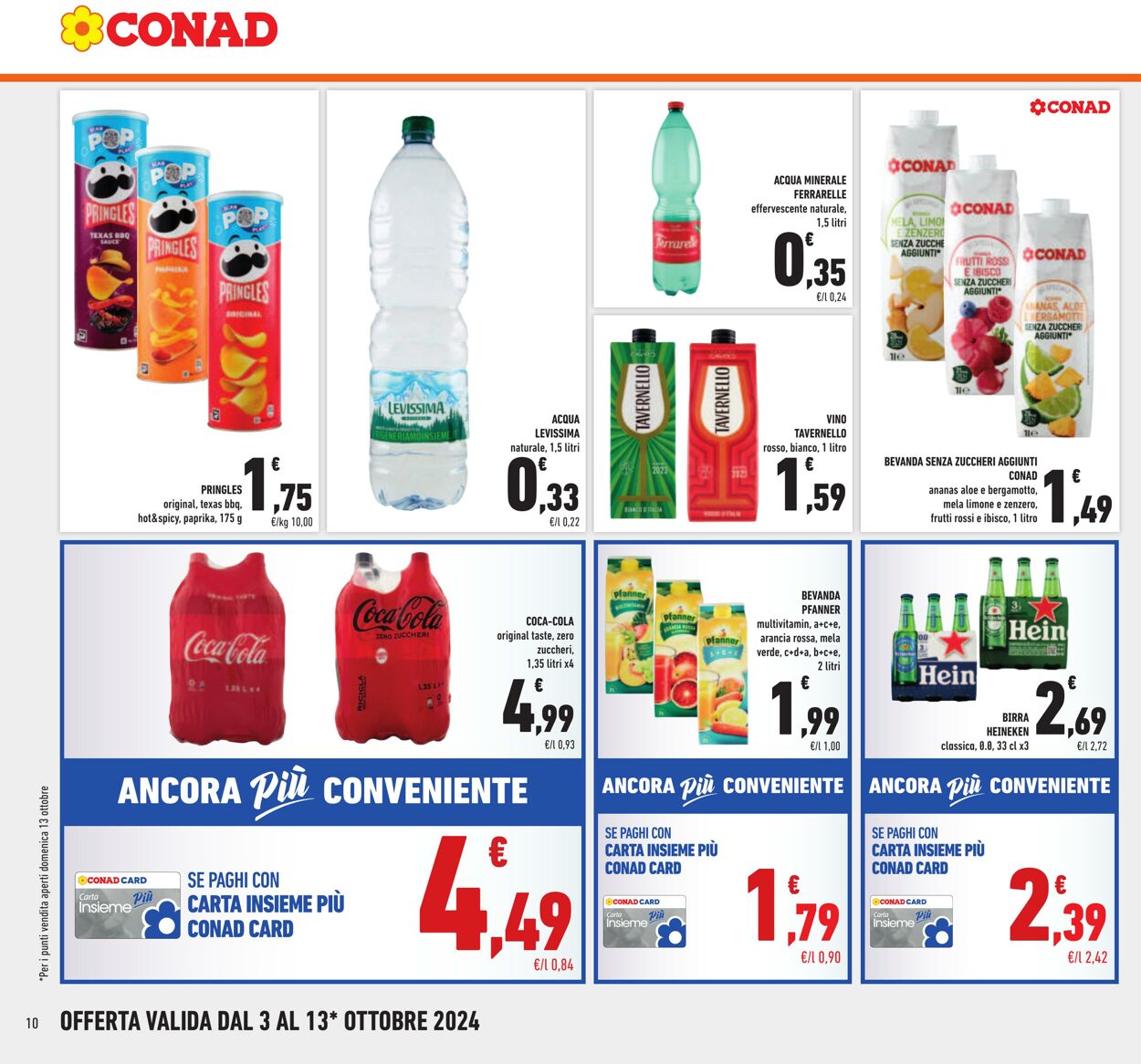 Volantino Conad 03.10.2024 - 13.10.2024