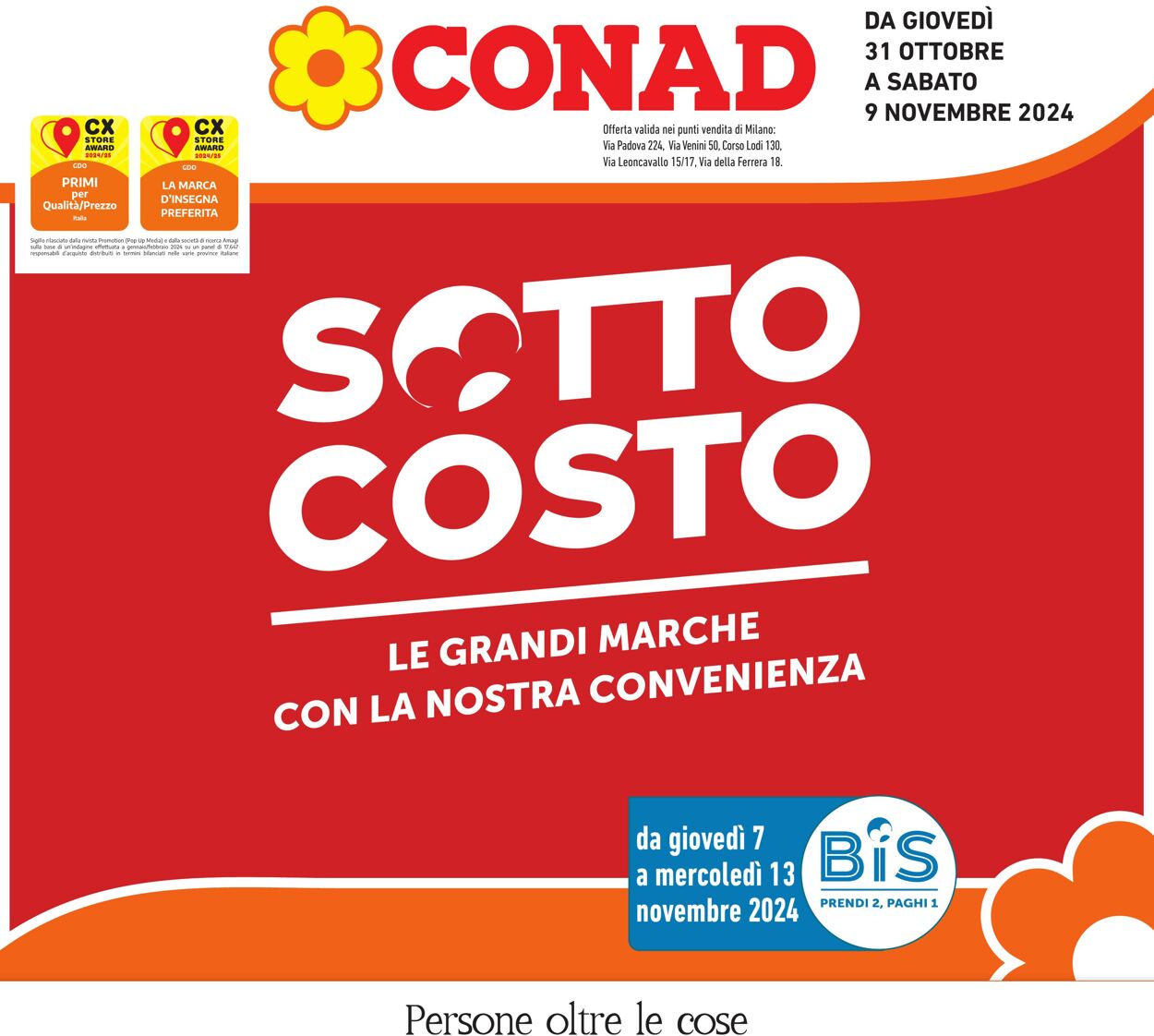 Volantino Conad 31.10.2024 - 09.11.2024