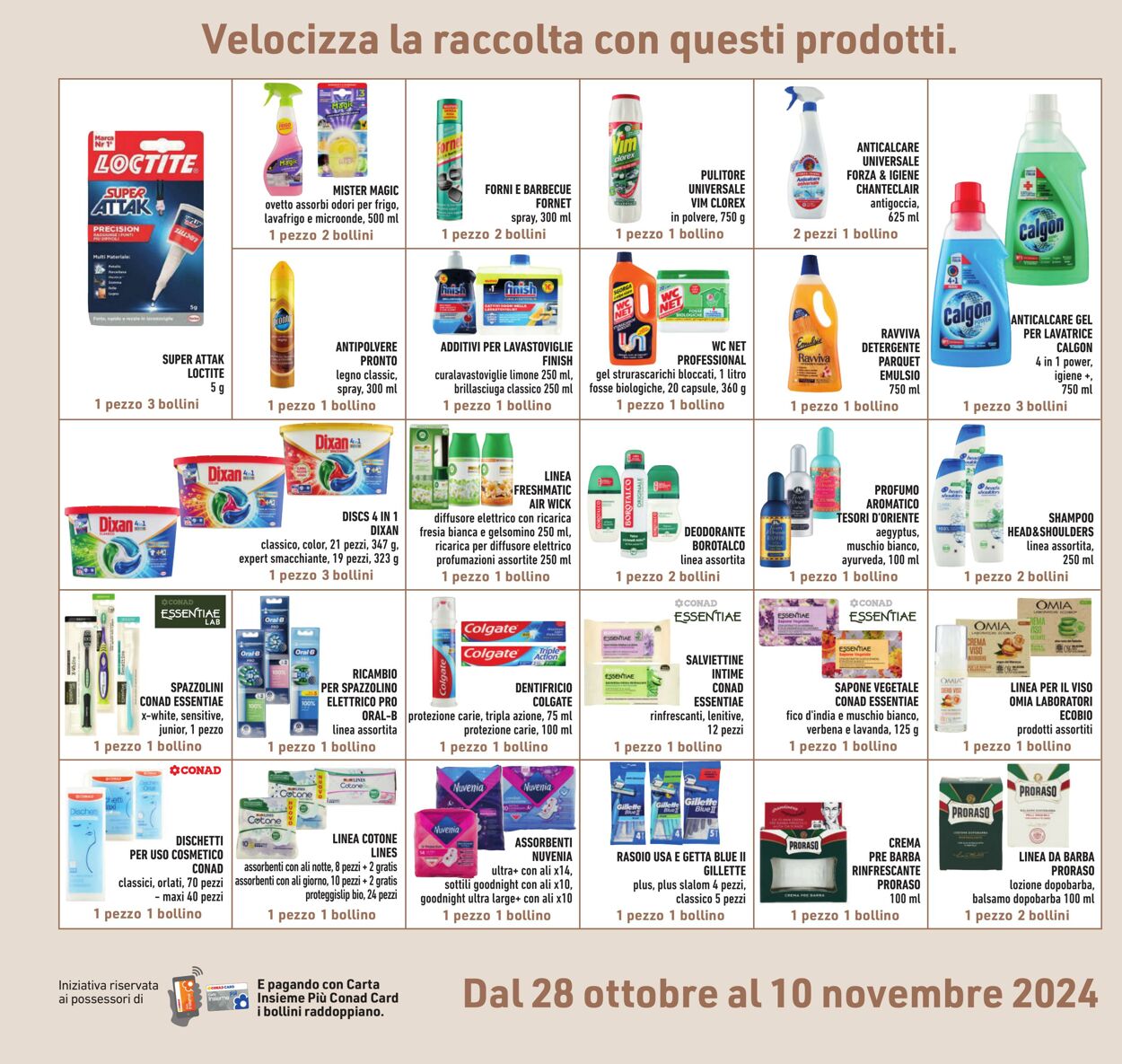 Volantino Conad 31.10.2024 - 09.11.2024