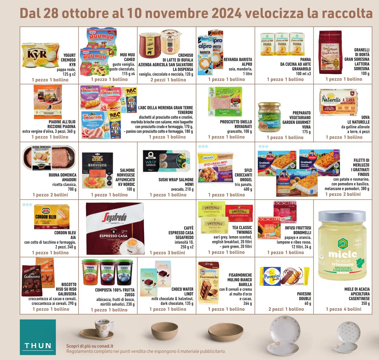 Volantino Conad 31.10.2024 - 09.11.2024