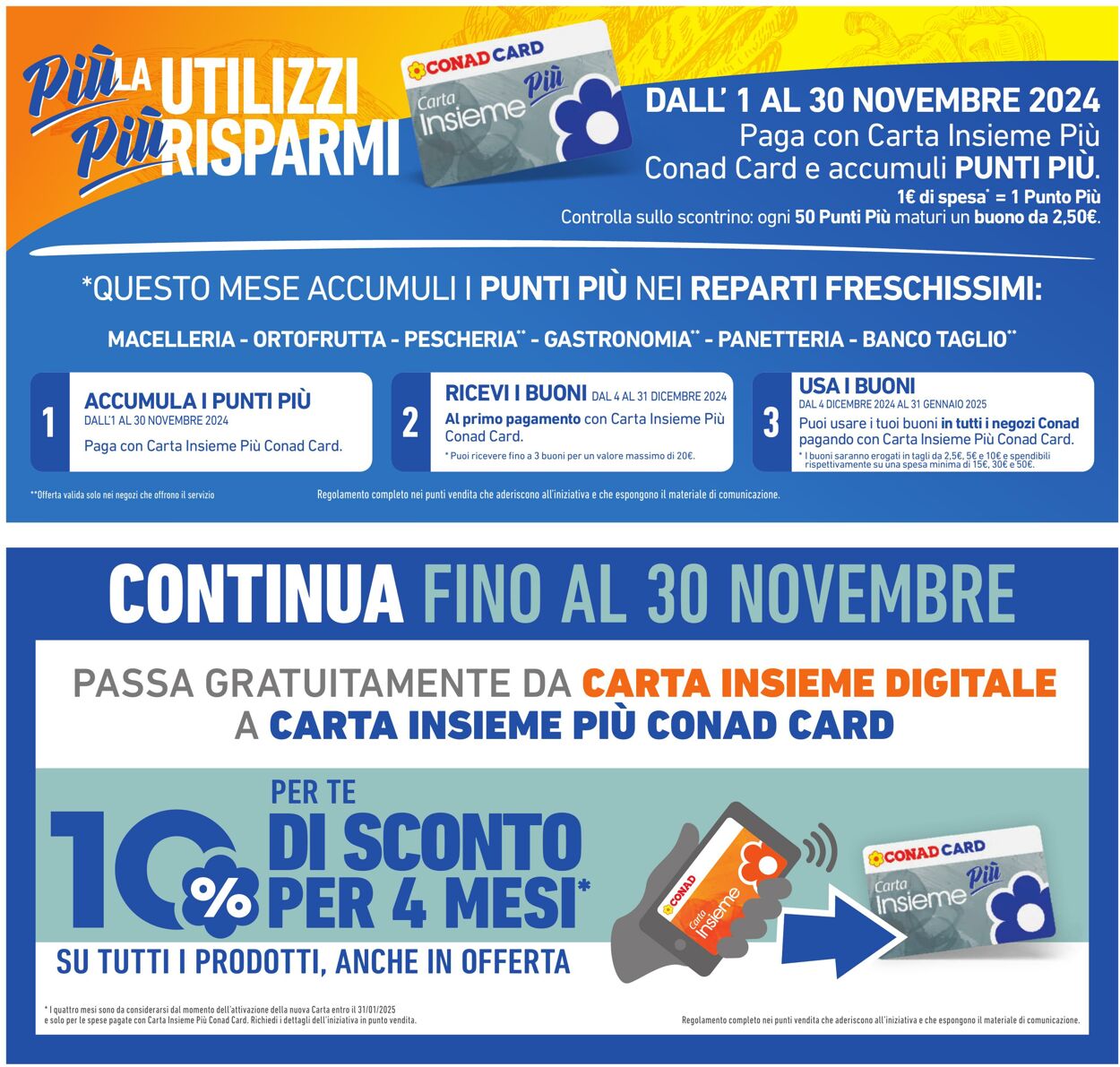 Volantino Conad 31.10.2024 - 09.11.2024