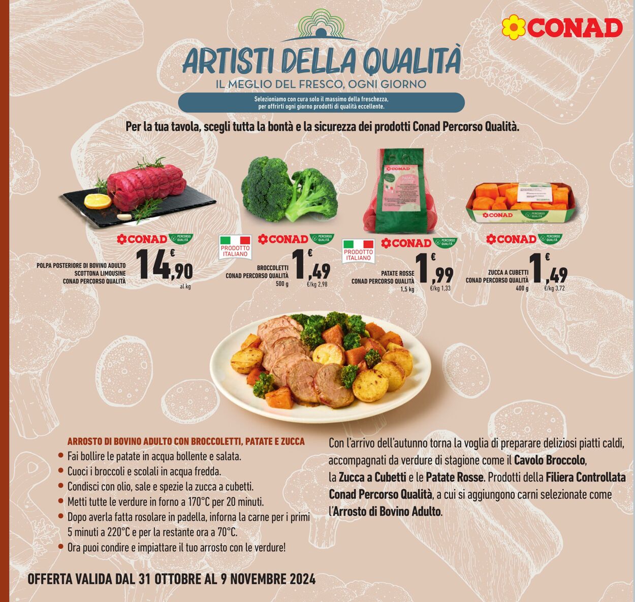 Volantino Conad 31.10.2024 - 09.11.2024