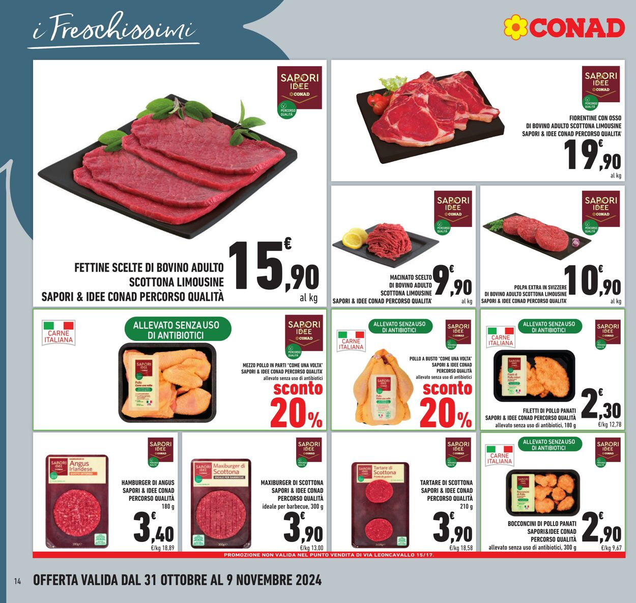 Volantino Conad 31.10.2024 - 09.11.2024