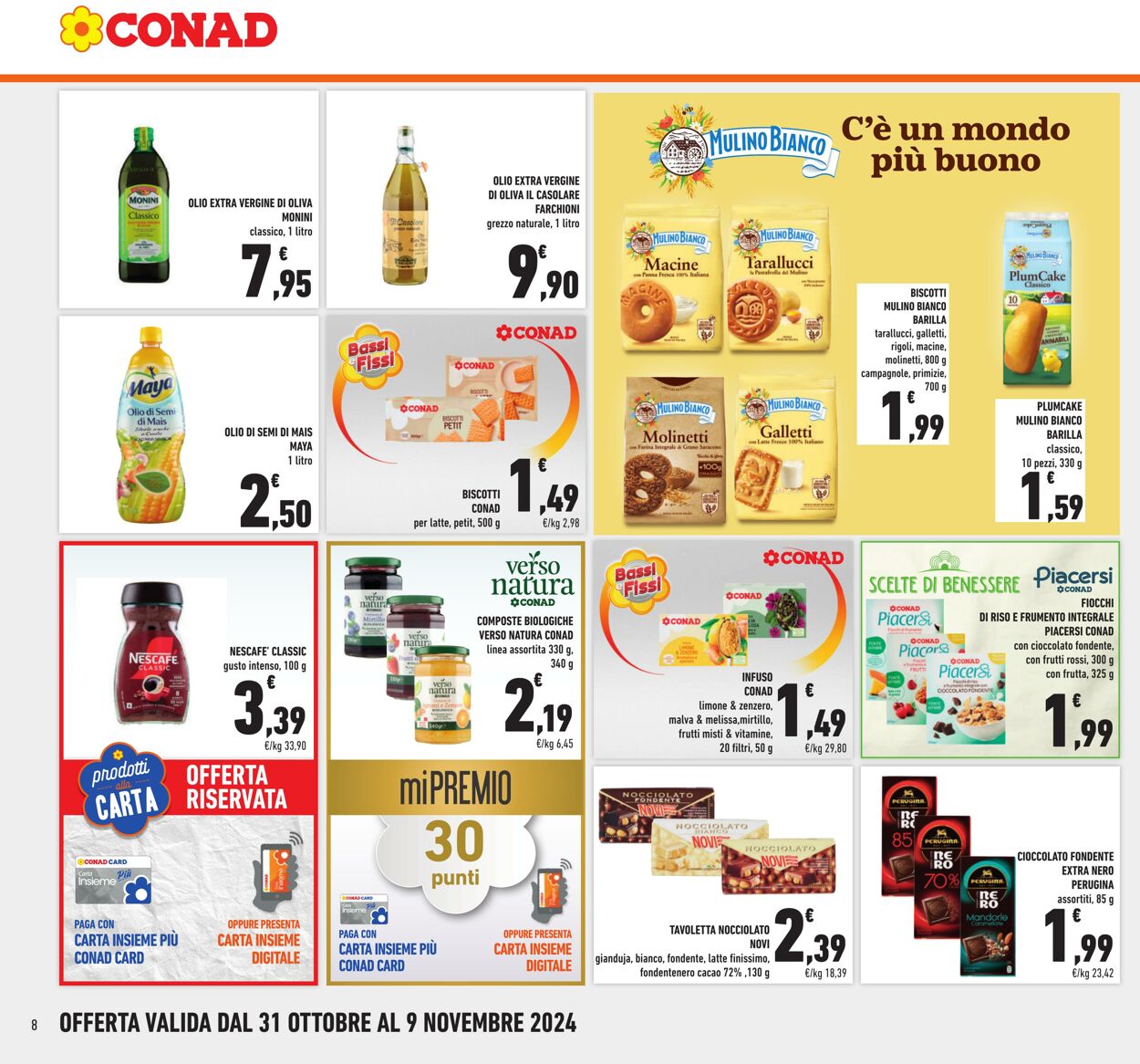 Volantino Conad 31.10.2024 - 09.11.2024