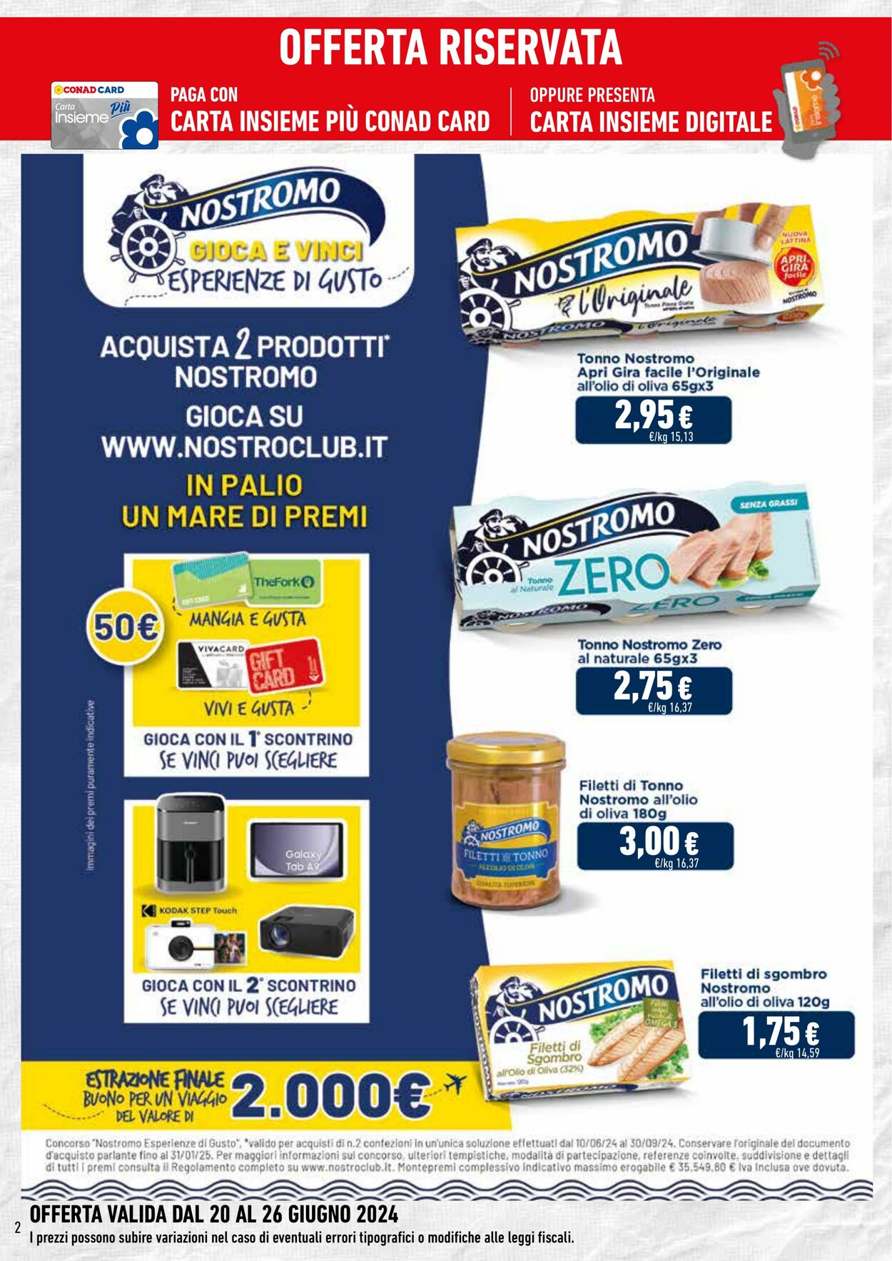 Volantino Conad 20.06.2024 - 26.06.2024