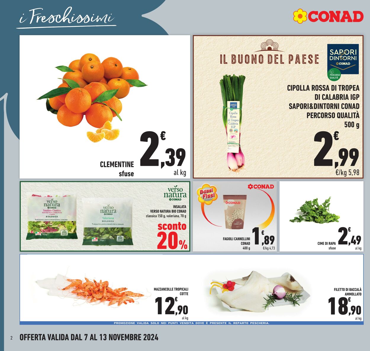 Volantino Conad 07.11.2024 - 13.11.2024