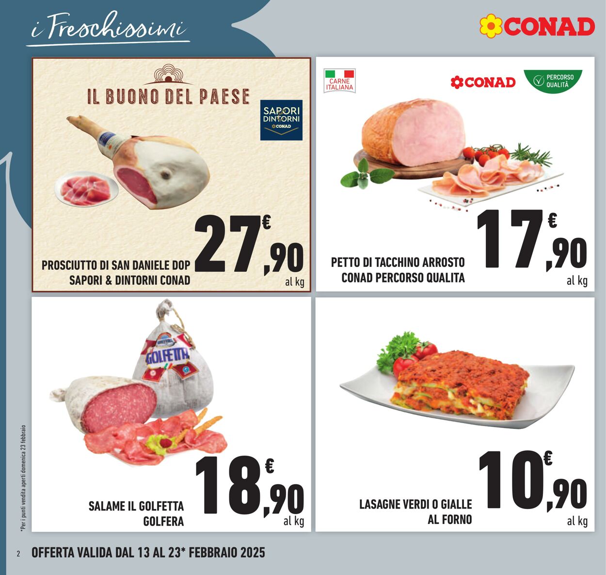 Volantino Conad 13.02.2025 - 23.02.2025