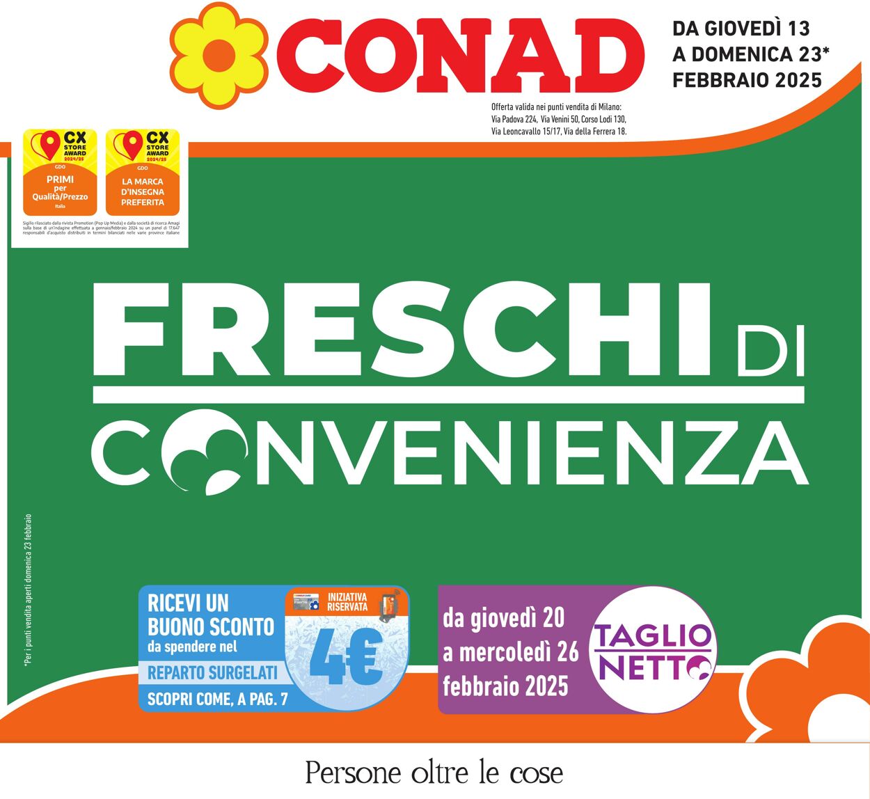 Volantino Conad 13.02.2025 - 23.02.2025