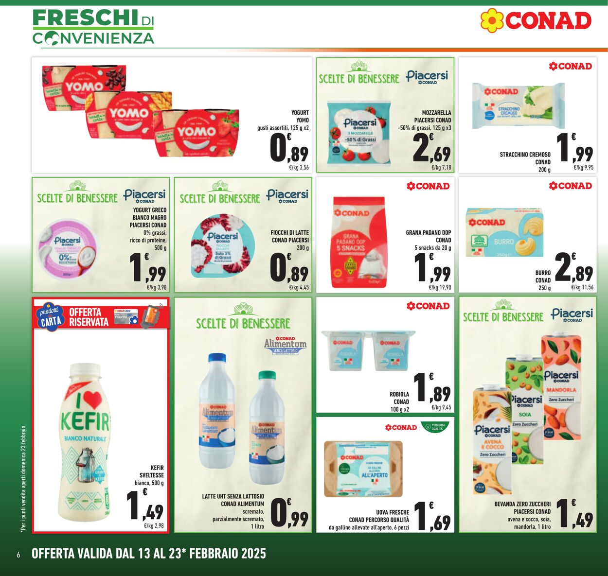 Volantino Conad 13.02.2025 - 23.02.2025